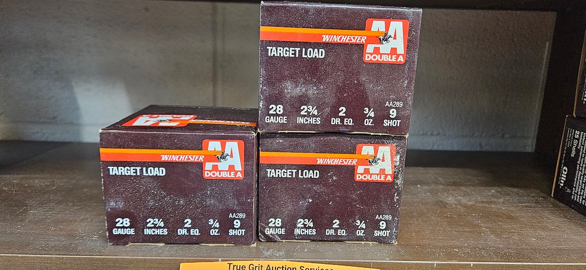 Winchester AA 28 Gauge Target Load Shotgun Shell Boxes