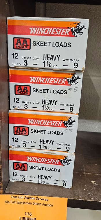 Winchester AA Plus Skeet Loads 12 Gauge Ammunition Boxes