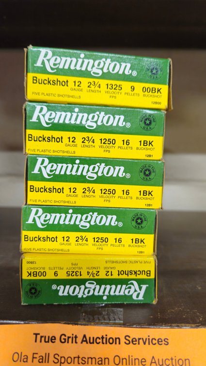 Remington 12-Gauge Buckshot Shotgun Shells