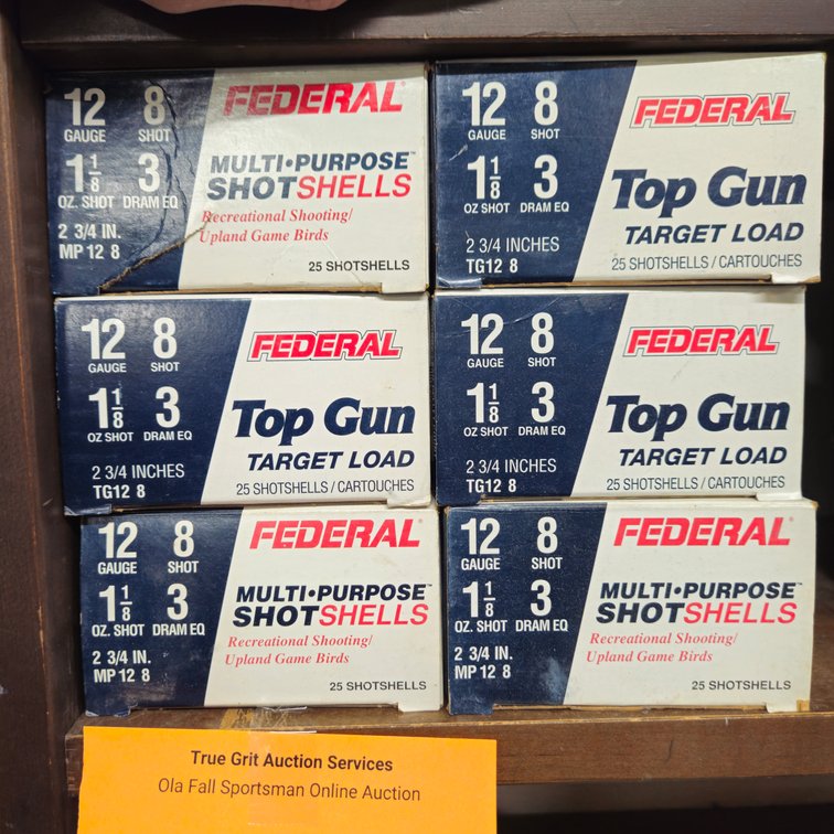Federal 12 Gauge Top Gun and Multi-Purpose Shotshells