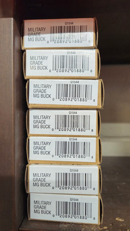 Olin Corporation Q1544 Military Grade 12 Gauge 00 Buckshot