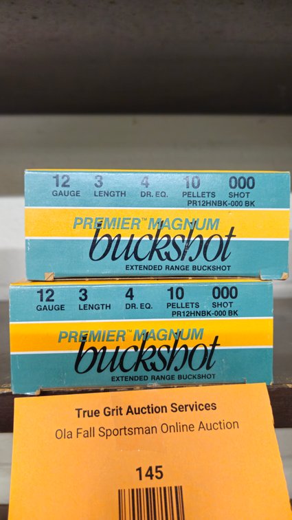 Premier Magnum 12 Gauge 3 In 000 Buckshot Ammunition Boxes