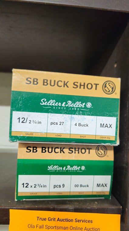 Sellier & Bellot 12 Gauge Buckshot Ammunition