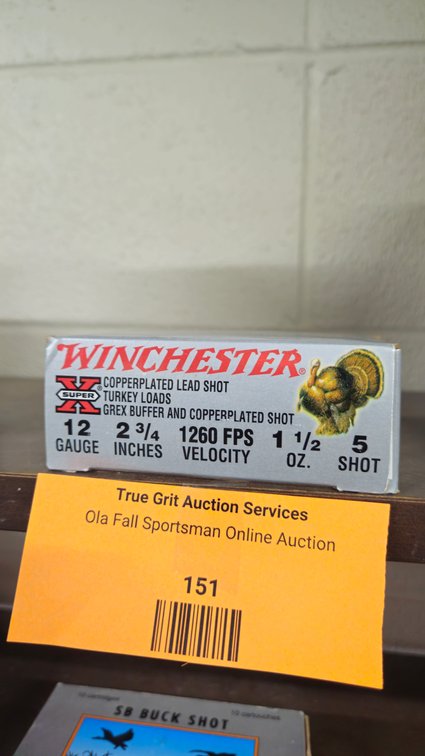 Winchester Super X Turkey Loads 12 Gauge Ammunition Box