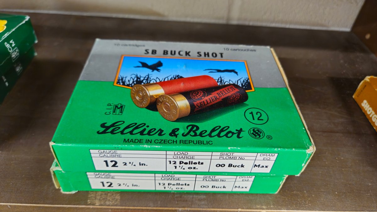 Sellier & Bellot 12 Gauge 2 3/4 In. 00 Buck Ammunition