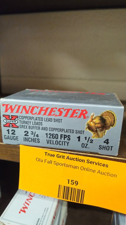 Winchester Super-X 12 Gauge Turkey Loads Ammunition Box