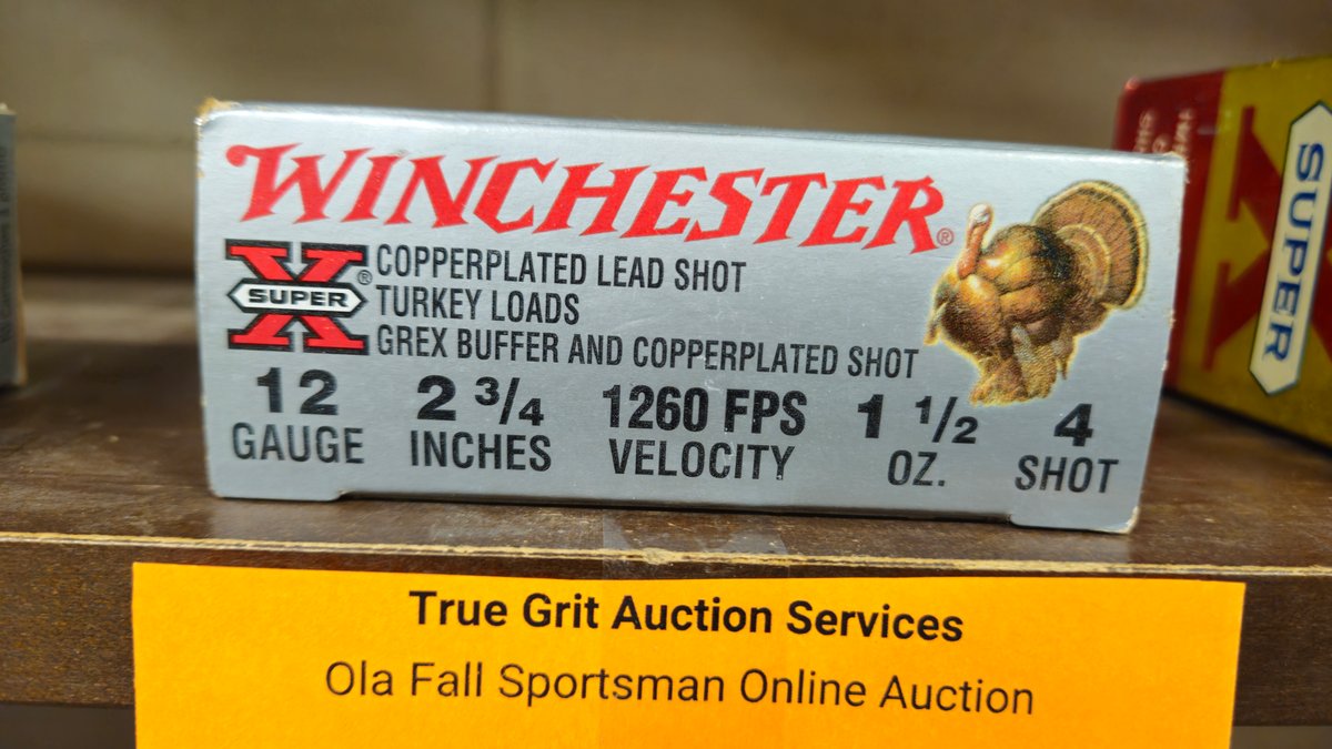 Winchester Super X 12-Gauge Turkey Loads Ammunition Box