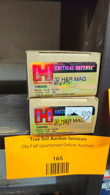Hornady Critical Defense 32 H&R Mag 80 gr FTX Ammunition