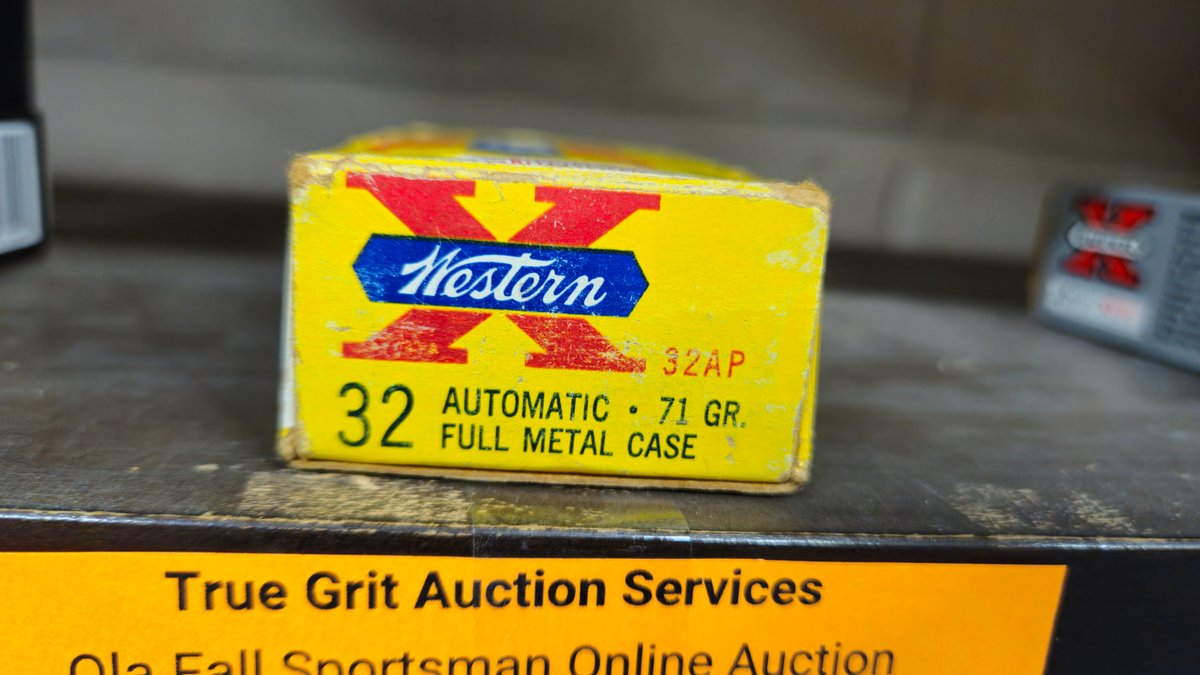 Western .32 Automatic Full Metal Case Cartridge Box