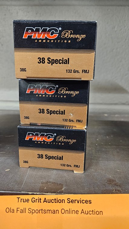 PMC Bronze 38 Special 132 Gr. FMJ Ammunition