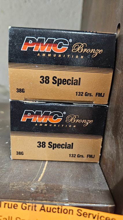 PMC Bronze 38 Special 132 Grs. FMJ Ammunition