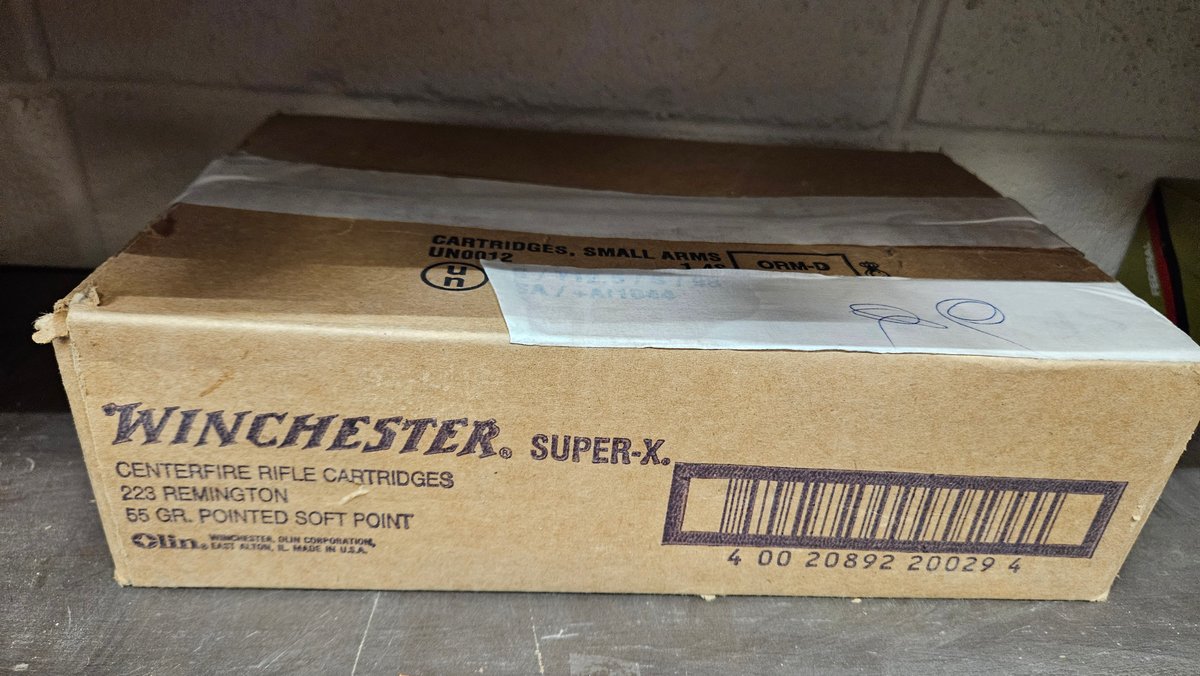 Winchester Super-X .223 Remington 55 Gr. Rifle Cartridges