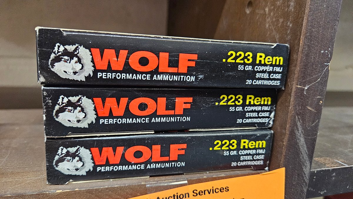 Wolf Performance Ammunition .223 Rem 55 Gr. FMJ