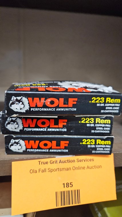 Wolf Performance .223 Rem 55 Gr. FMJ Ammunition