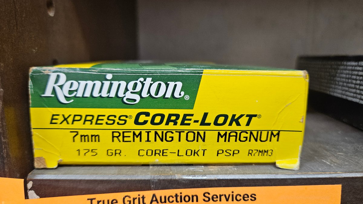 7mm Remington Magnum Centerfire Rifle Ammunition, 19 Rounds