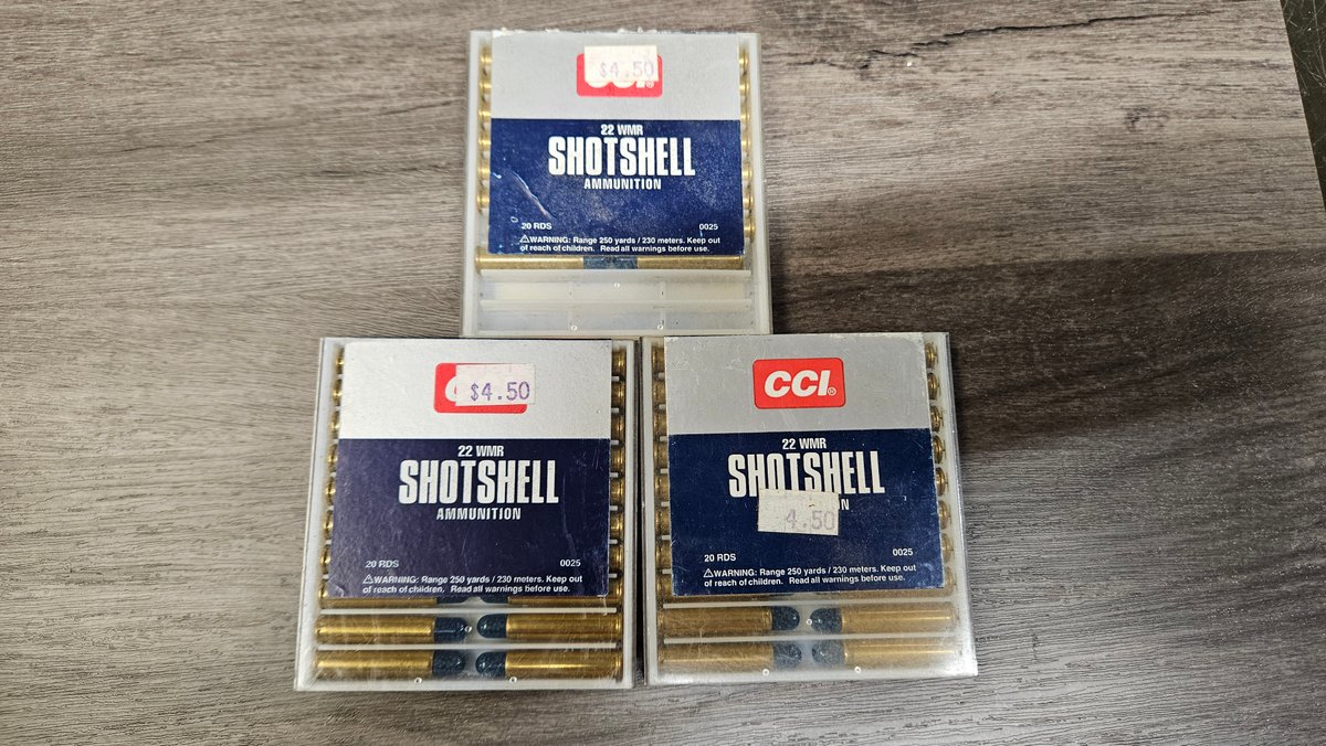 CCI .22 WMR Shotshell Ammunition