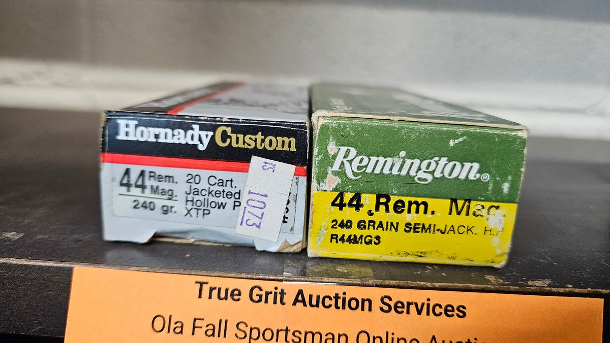 .44 Rem. Mag. Hollow Point Ammunition