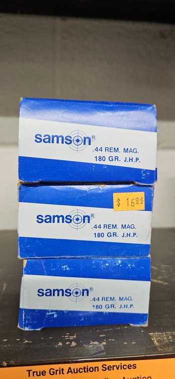 Samson .44 Rem. Mag. 180 Gr. J.H.P. Ammunition Boxes
