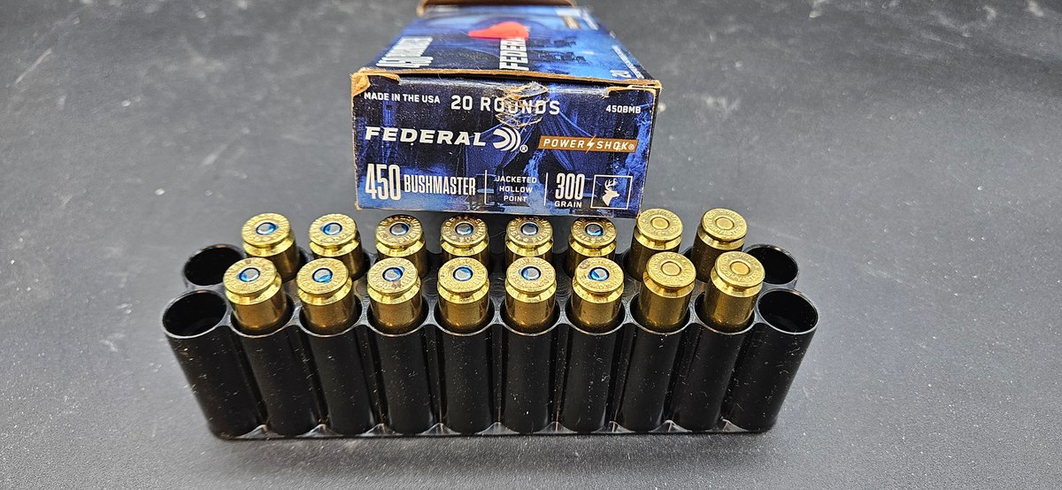 Federal Power-Shok 450 Bushmaster 300 Grain Ammunition