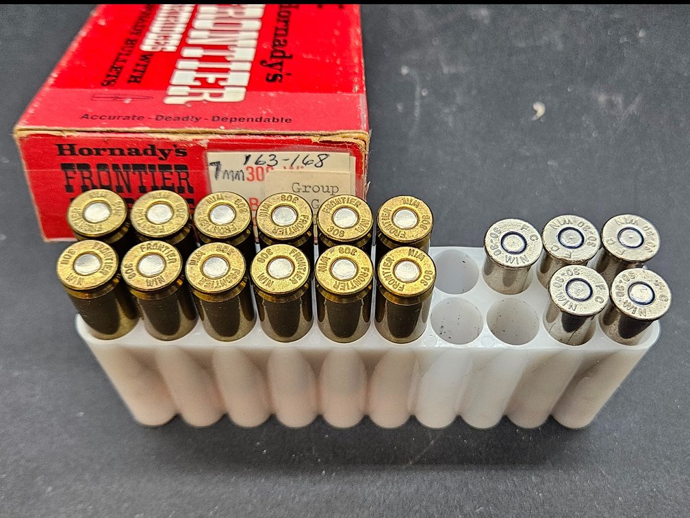 Various 308WIN & 30-30 Ammo