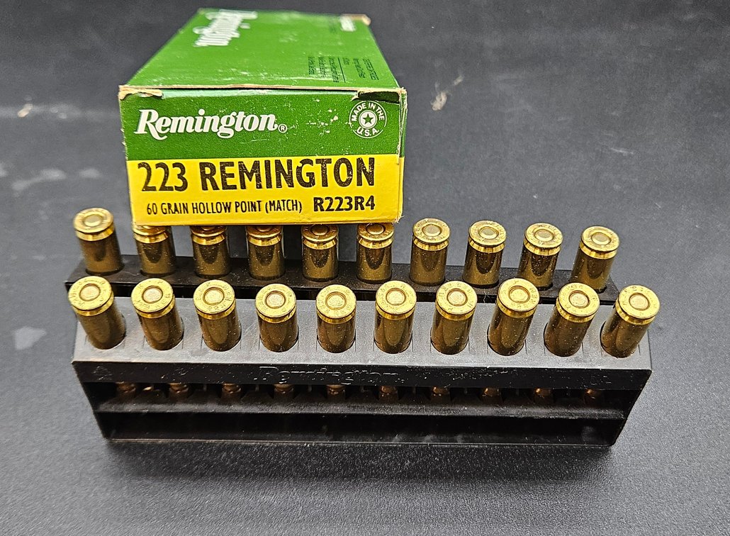 Remington .223 Remington 60 Grain Hollow Point Ammunition