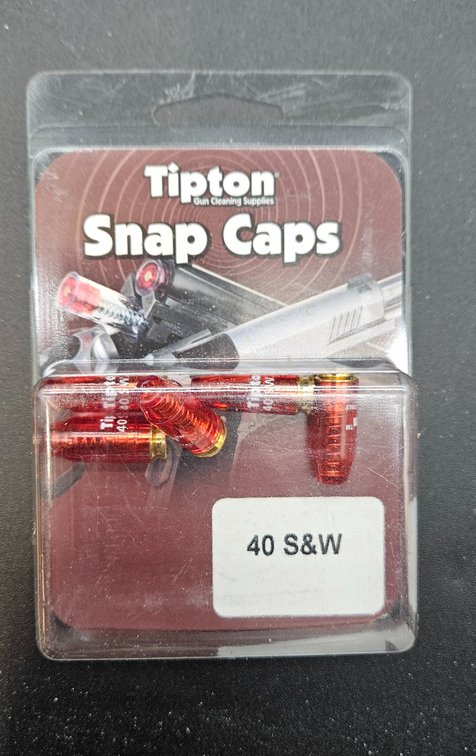 Tipton 40 S&W Snap Caps