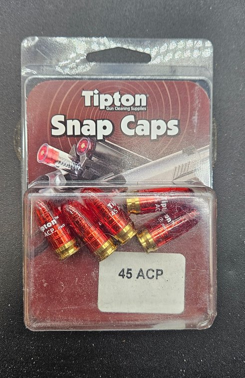 Tipton .45 ACP Snap Caps 5-Pack