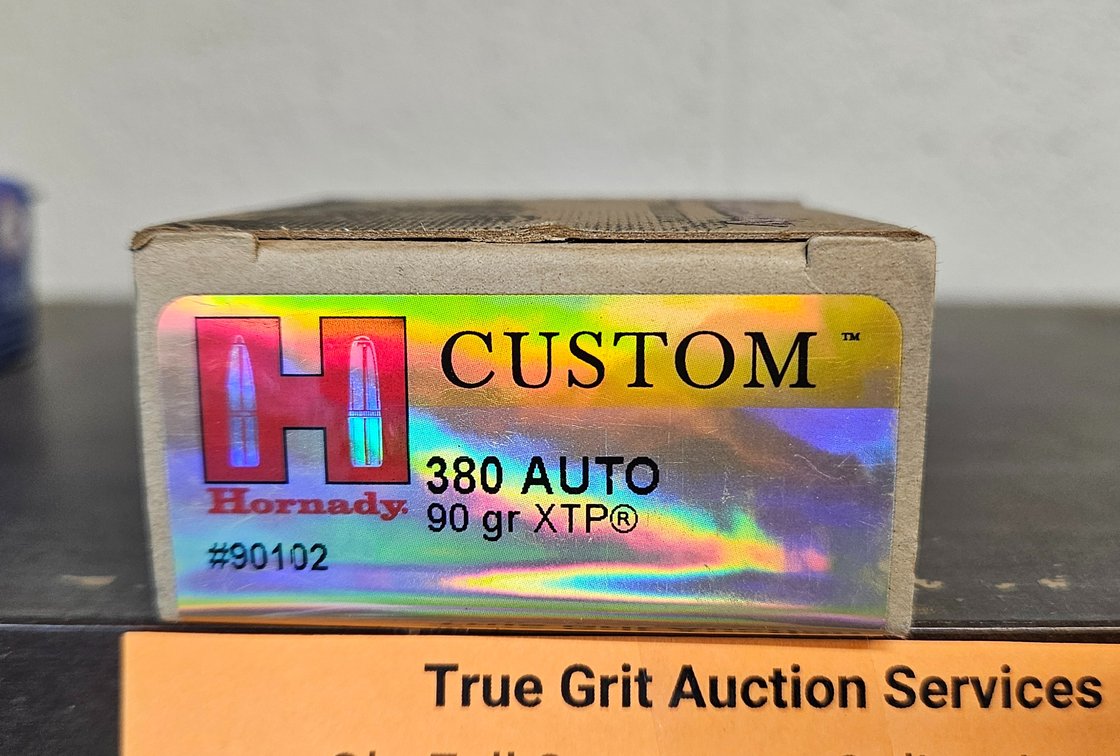 Hornady Custom 380 Auto 90 gr XTP Ammunition
