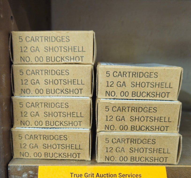 Olin Corporation 12 Gauge 00 Buckshot Ammunition Boxes
