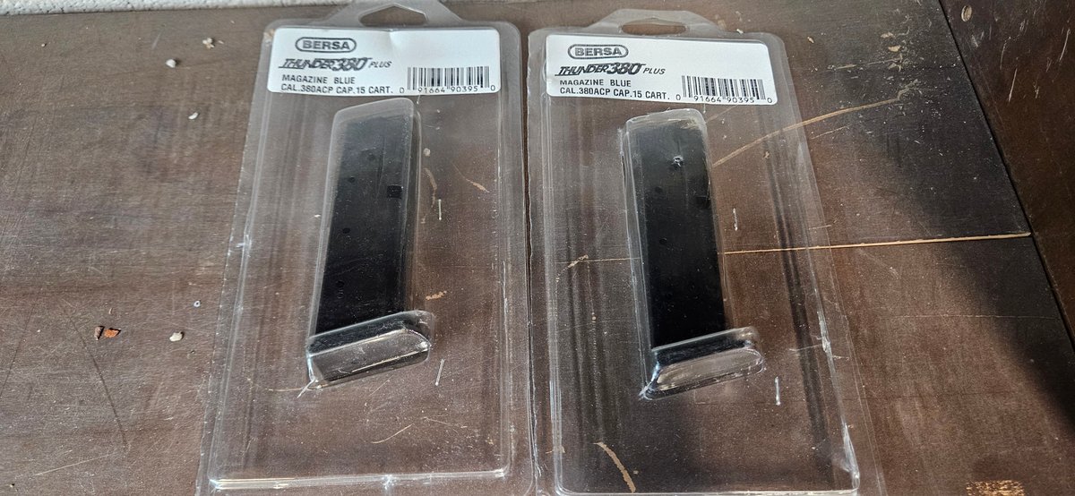 Bersa Thunder 380 Plus 15-Round Magazines