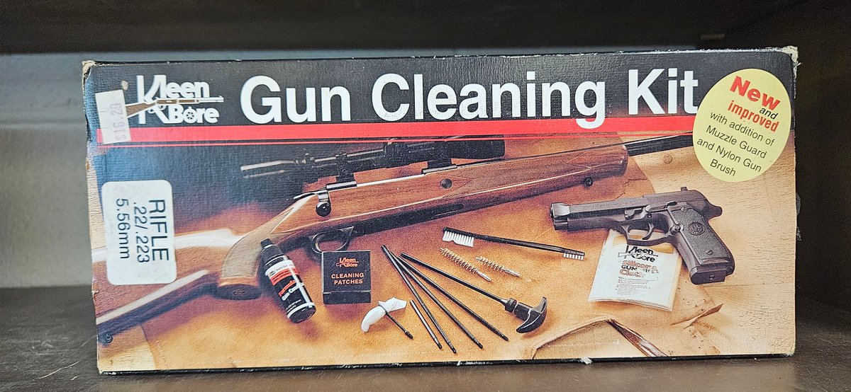 Kleen-Bore .22/.223 5.56mm Rifle Gun Cleaning Kit