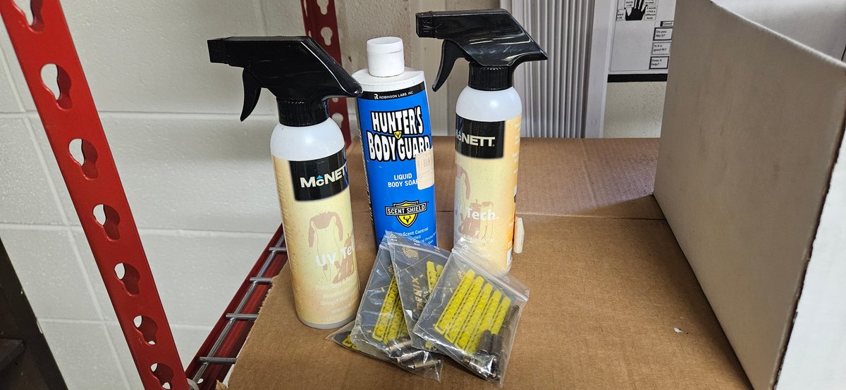 Gear Protectant Sprays, Liquid Soap, and Small Hardware