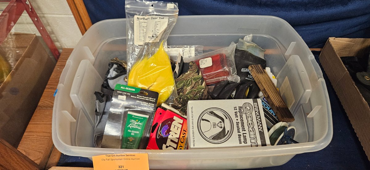 Hunting, Fishing, and Outdoor Accessories with Tote and More