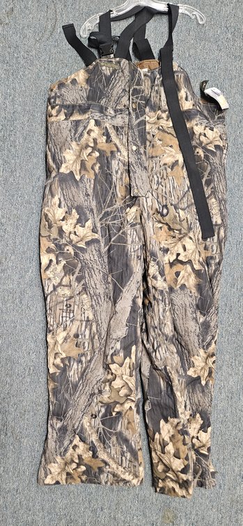 Columbia Mossy Oak Insulated Camouflage Bib Overalls, Men's XXL