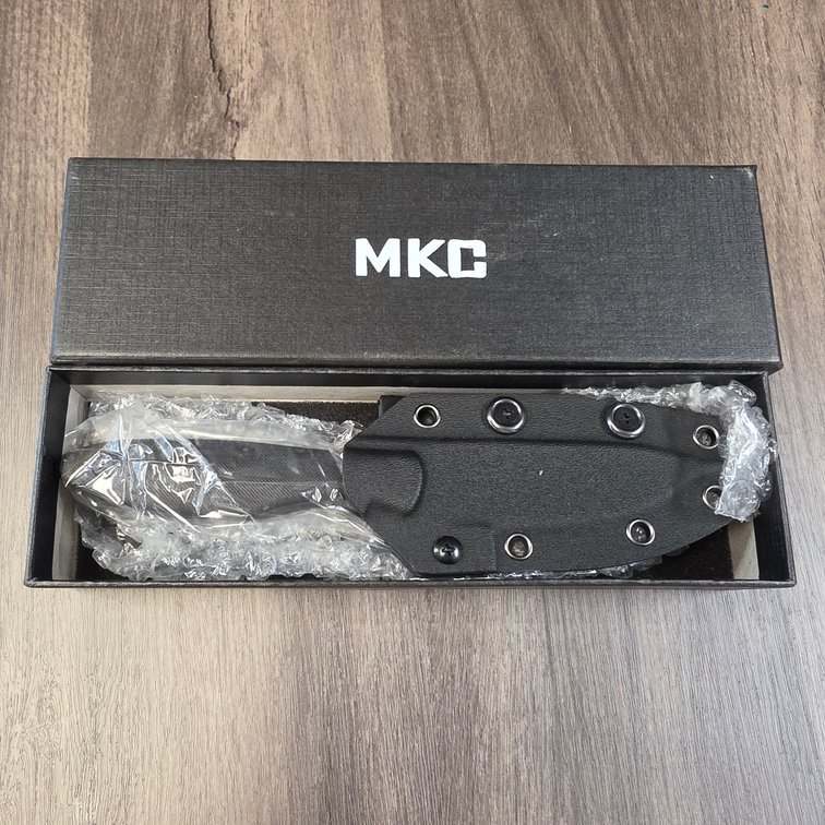 MKC Fixed Blade Knife with Kydex Sheath and Box