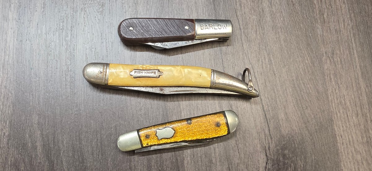 Two-Blade Pocket Knives and Folding Fish Knife