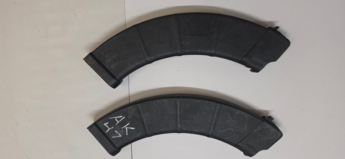 Master Molder Polymer Curved AK47 Rifle Magazines
