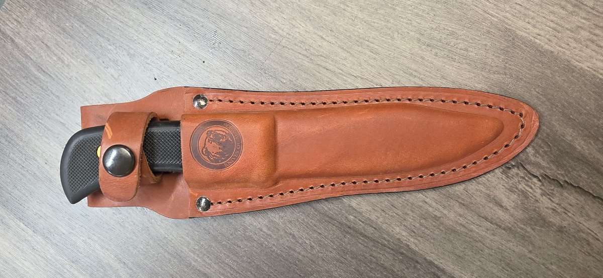 Knives of Alaska Trekker Series Elk Hunter Knife with Sheath