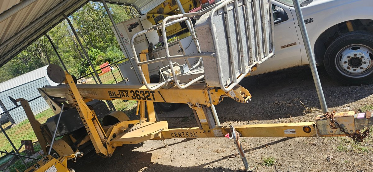 Bil-Jax 3632T Towable Boom Lift Trailer