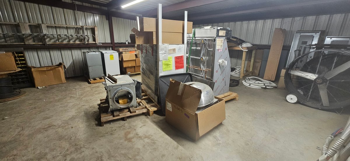 NEW Commercial Kitchen Hood, Inline Blowers, and Rooftop Exhaust Fan