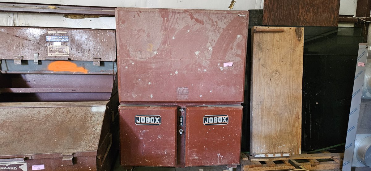 JOBOX 1-674990 Steel Mobile Jobsite Storage Cabinet