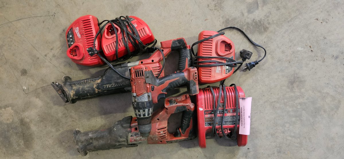 Milwaukee Power Tools and Battery Chargers- All Work