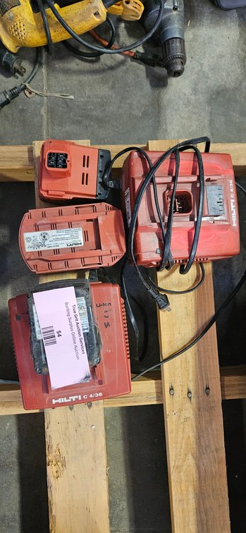 Hilti C 4/36 Battery Chargers and Tool Batteries