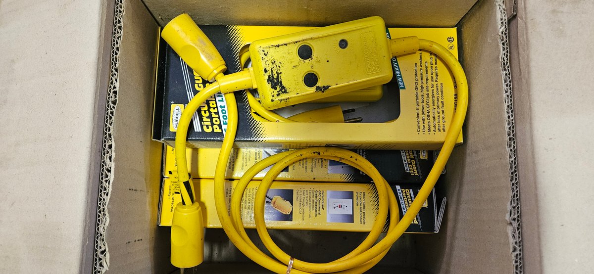 Hubbell Circuit Guard GFP6C15A Portable GFCI Line Cords