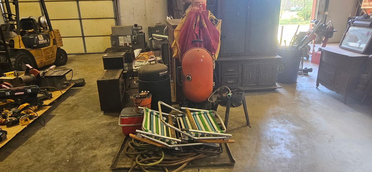 Portable Grill, Smoker, Propane Burner, Lawn Chairs, and More