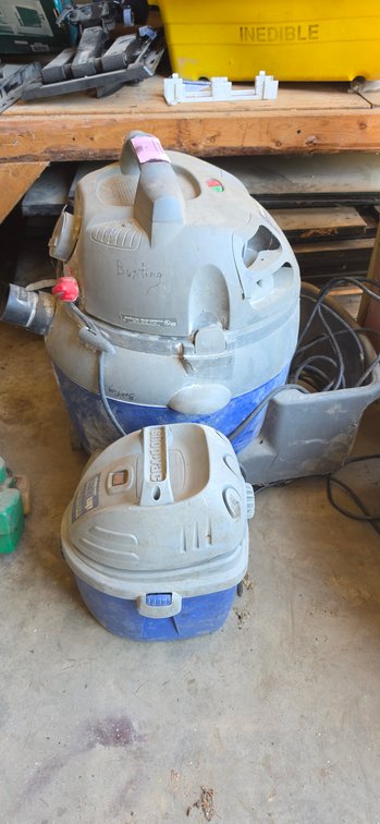 Shop-Vac Contractor and HangUp Portable Wet/Dry Vacuums