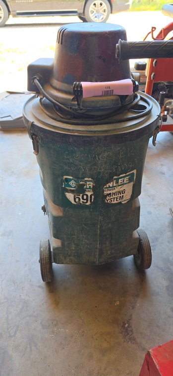 Greenlee 690 Vacuum/Blower Fishing System
