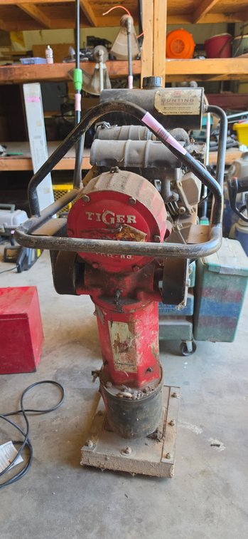 Tiger TGR-80 Gas-Powered Tamping Rammer