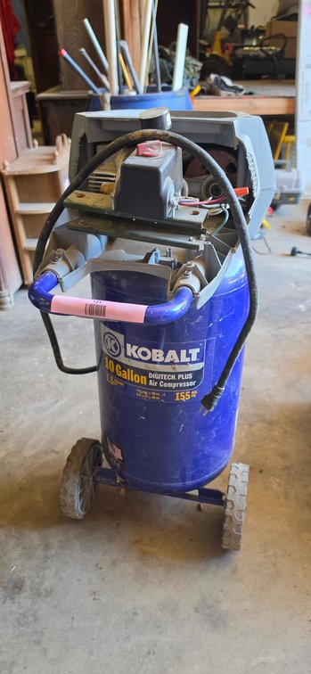 Kobalt 10 Gallon Digitech Plus Air Compressor