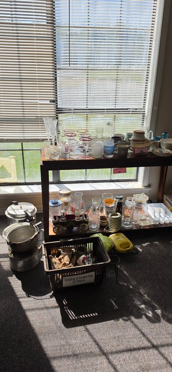 Glassware, Cookware, Small Appliances